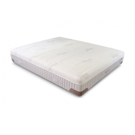 Matelas BIOTEX Ressorts ensachés + Mousse à mémoire de forme ou Latex BIOSMOSE