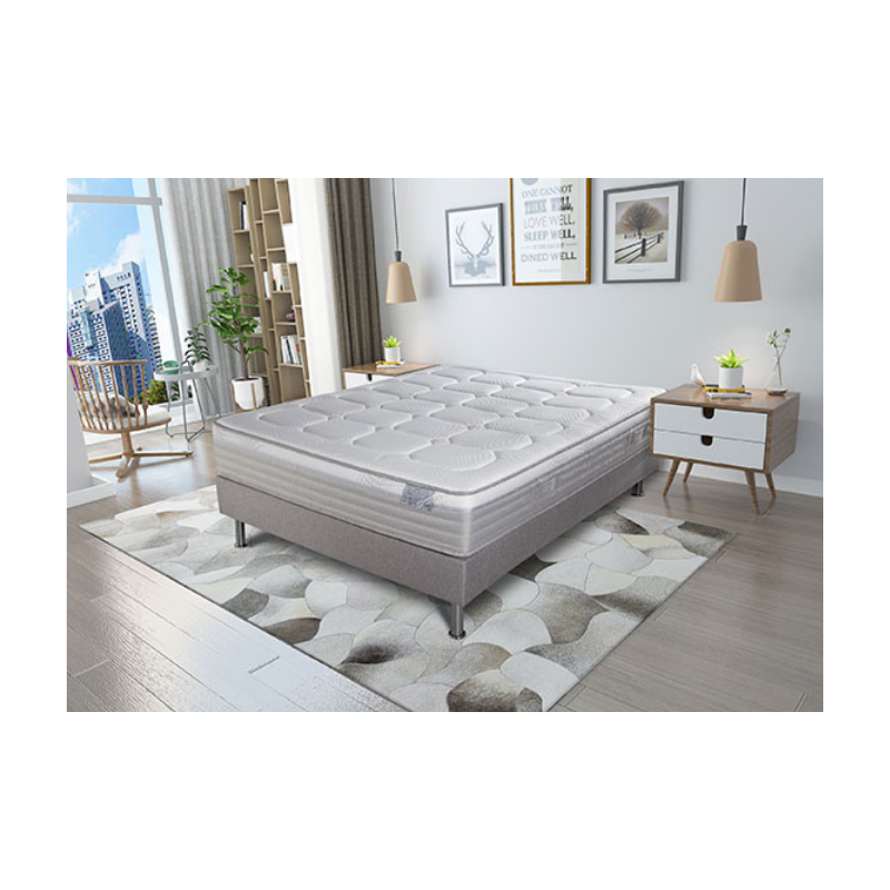 Matelas EBAC Ressorts + Mousse à mémoire de forme RHAPSODIE 4 