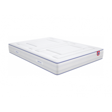 Matelas MERINOS  Ressorts + Mousse à mémoire de forme FERDINAND 