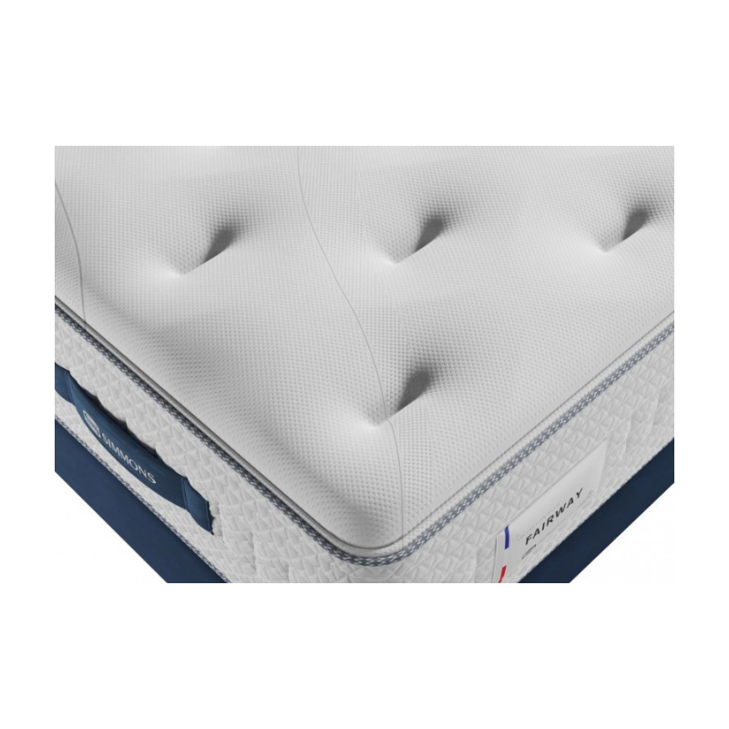 Matelas SIMMONS Ressorts + Mousse FAIRWAY 